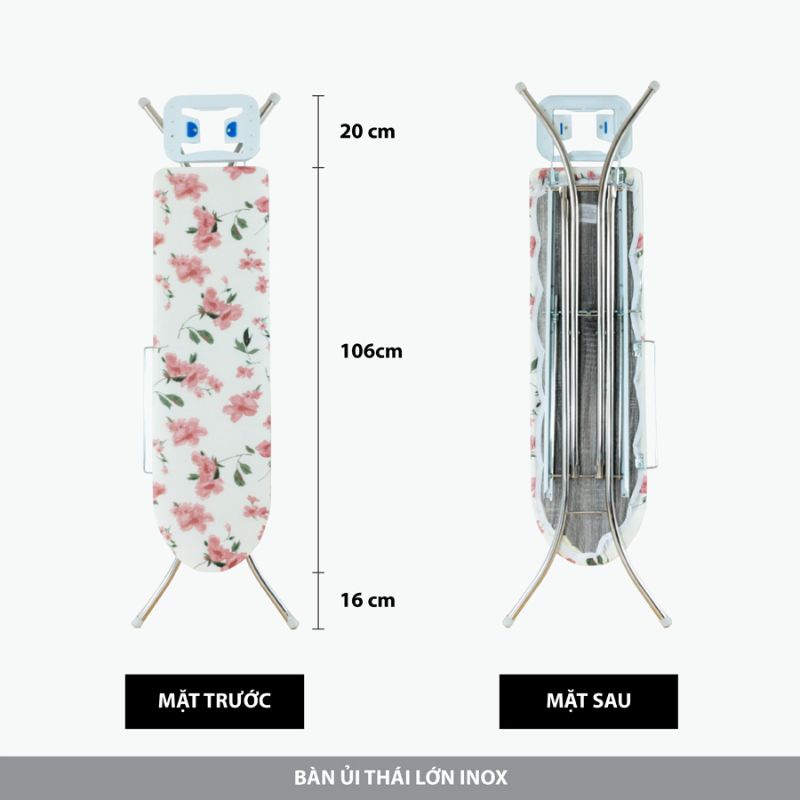 Kệ để bàn ủi tăng chỉnh độ cao, hàng việt nam chất lượng cao - Cầu là quần áo loại lớn
