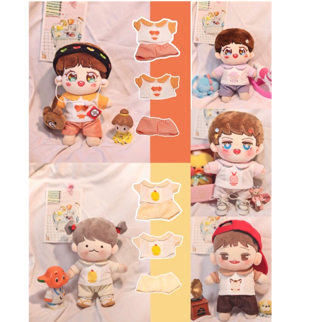 Set oufit cho doll 20cm