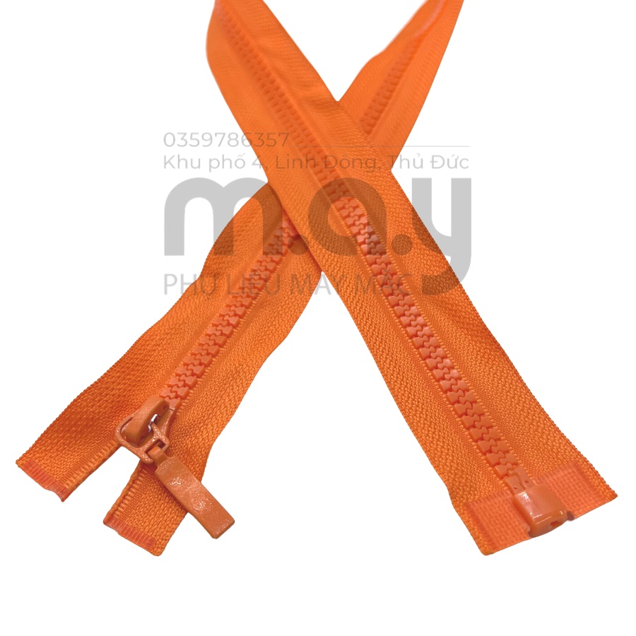 Dây kéo khoá áo khoác  BKK dài 60/70cm nhiều màu