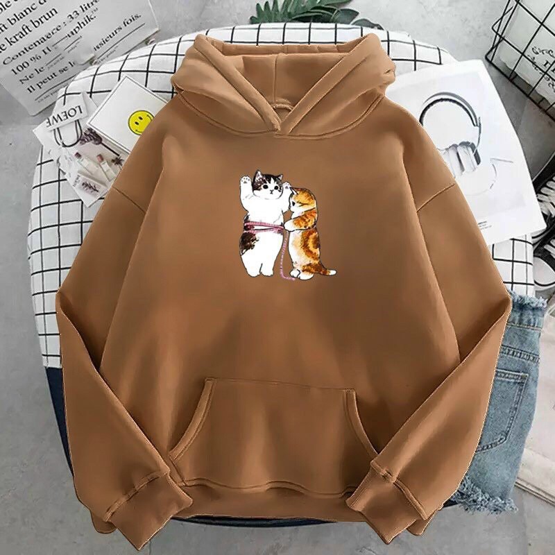 [FREESHIP_50K] Áo hoodie nam nữ nỉ ngoại in hình dễ thương William - DS85, chất nỉ dày dặn, nón 2 lớp, hợp làm áo cặp