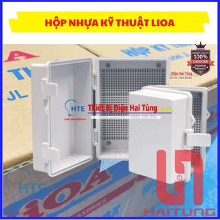 Hộp Kỹ Thuật Lioa JL-00B, Tủ Điện Lioa JL-00B, Tủ Điện Lioa | Nhựa ABS chắc chắn, Có Ron Kín Nước - Tặng Phụ Kiện Ốc Vít