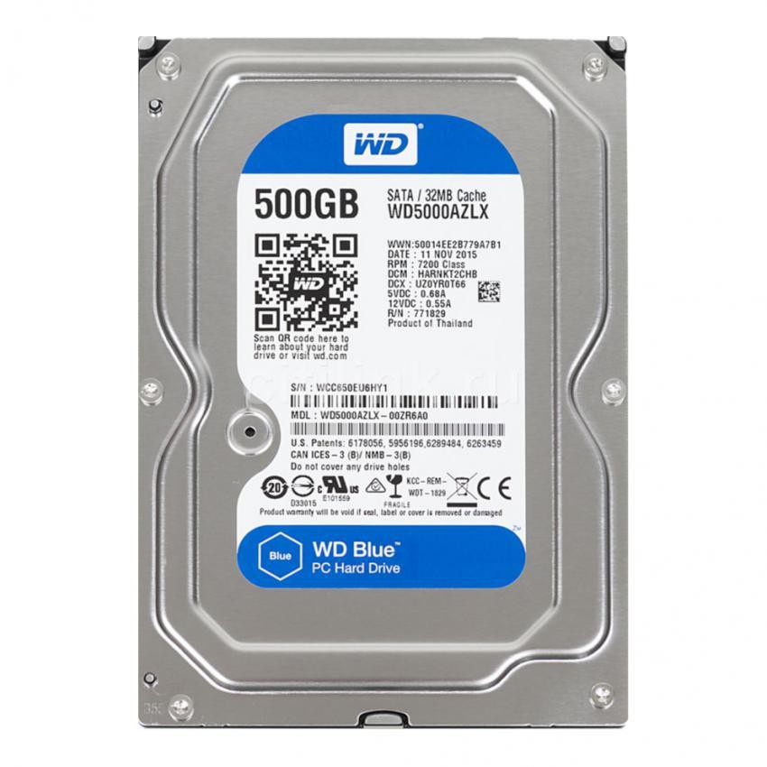 Ổ cứng Western 500GB WD5000AZLX