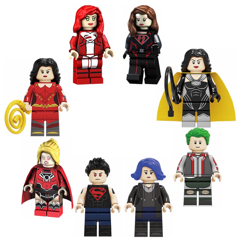 Bộ Đồ Chơi Lắp Ráp Nhân Vật Wonder Girl Cho Bé