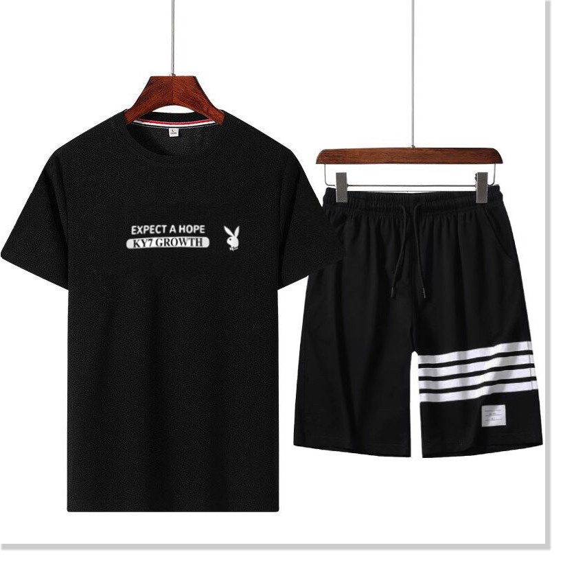SET BỘ ĐỒ THUN HÈ CỰC CHẤT ÁO THUN QUẦN NGẮN HOT HOT THỜI TRANG MỚI KHANH AN FASHION