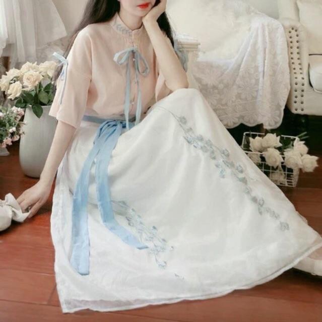 🌸ORDER🌸 Set váy cổ trang Trung Quốc / Đồ cosplay ( ảnh thật cuối)