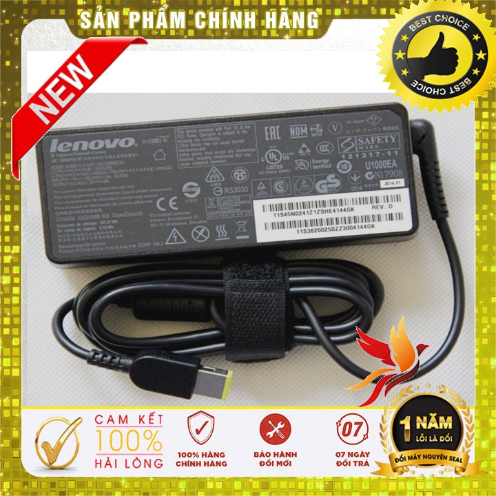 Sạc laptop lenovo 20V - 3.25A 65W / 20v - 4.5A 90W L440 L540 S431 T431S T440 T440P T440S T540P X240 E430 E431 E530 E531