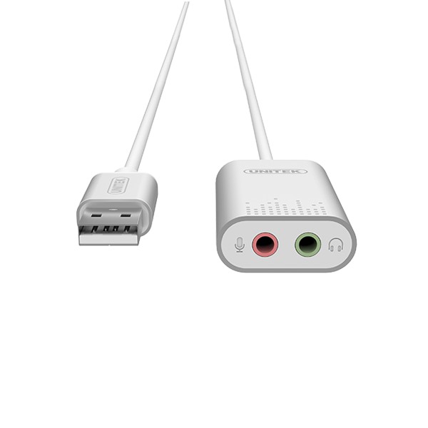 Sound USB - Chuyển cổng USB ra cổng (sound) âm thanh chính hãng UNITEK Y- 247A- Bảo Hành 12 Tháng - 1 Đổi 1