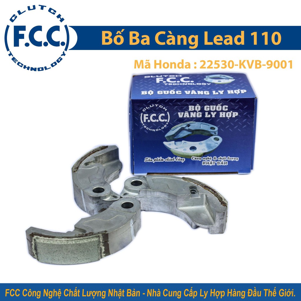 Bố ba càng FCC Honda Lead 110 ( KVB )