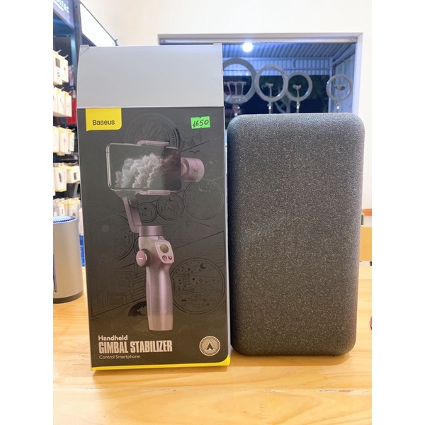Tay cầm Gimbal Stabilizer BASEUS chống rung đa năng cho điện Thoại tương thích(IOS/Adroid) Chính hãng
