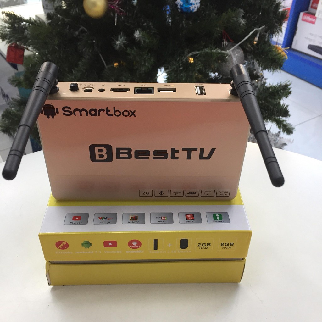 Android TV Box/ Box tivi biến tivi cũ thành tivi thông minh