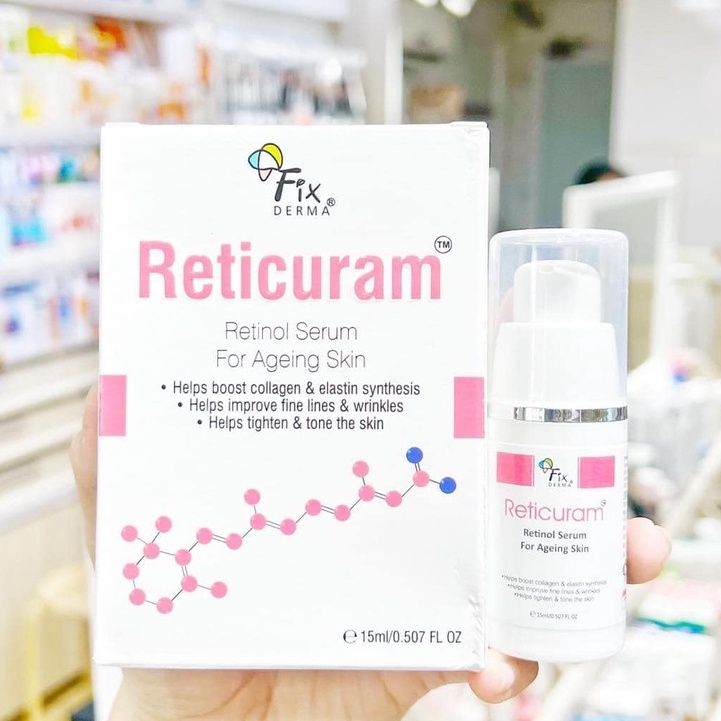 Serum Ngừa Lão Hóa Fixderma Reticuram Retinol - 15ml Date 10.2023