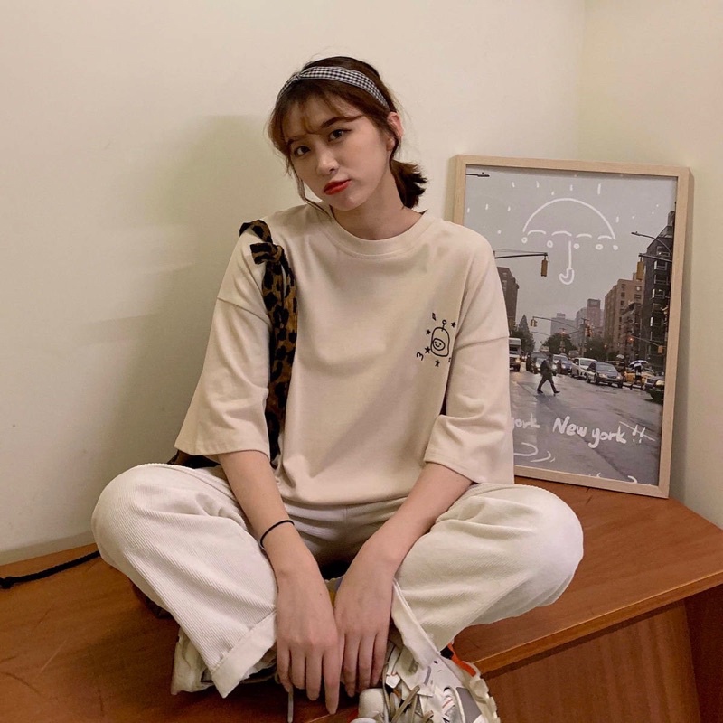 Áo thun tay lỡ 💥FREESHIP💥 Họa tiết hoạt hình dáng rộng OVERSIZE [ao thun freesize] | BigBuy360 - bigbuy360.vn