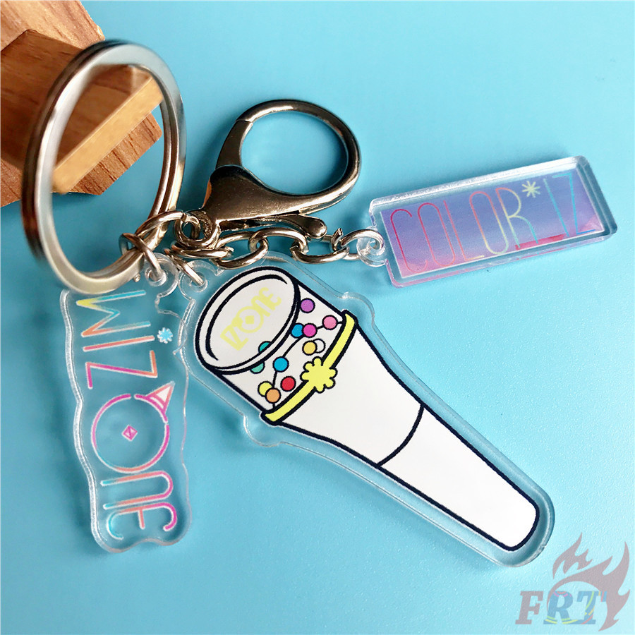 1 Móc Khóa Gắn Hình Nhân Vật Izone: Album Colorxiz