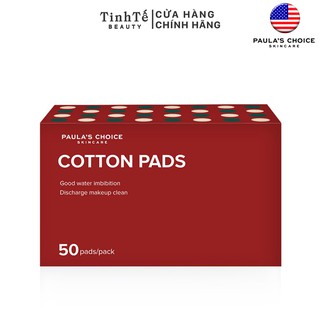 Hàng tặng không bán - hộp bông tẩy trang paula's choice thiên nhiên - 50 miếng/hộp