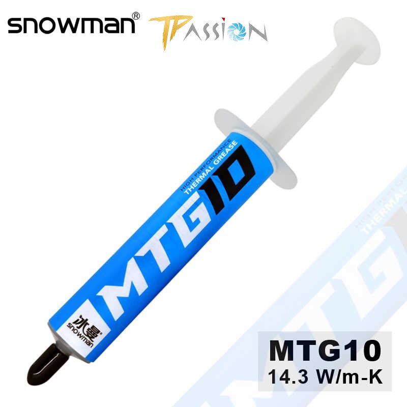 Keo tản nhiệt 14.3W/mK Snowman MTG5 (5g) | MTG10 (10g) - Hàng chính hãng, dẫn ...