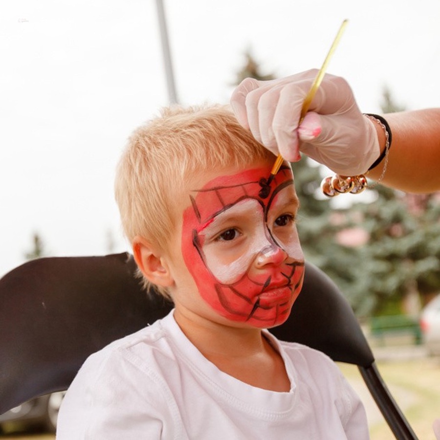 Màu Vẽ Trang Điểm Cơ Thể Không Mùi An Toàn Cho Tiệc Halloween