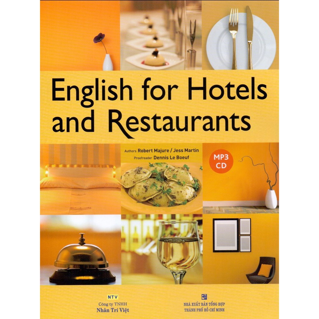 Sách - English For Hotels And Restaurants  - NTV