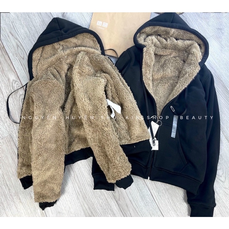 ( Sale Sốc ) Áo Nỉ Mũ trần lông Dày dặn UNQL ( Ảnh Thật ) | BigBuy360 - bigbuy360.vn