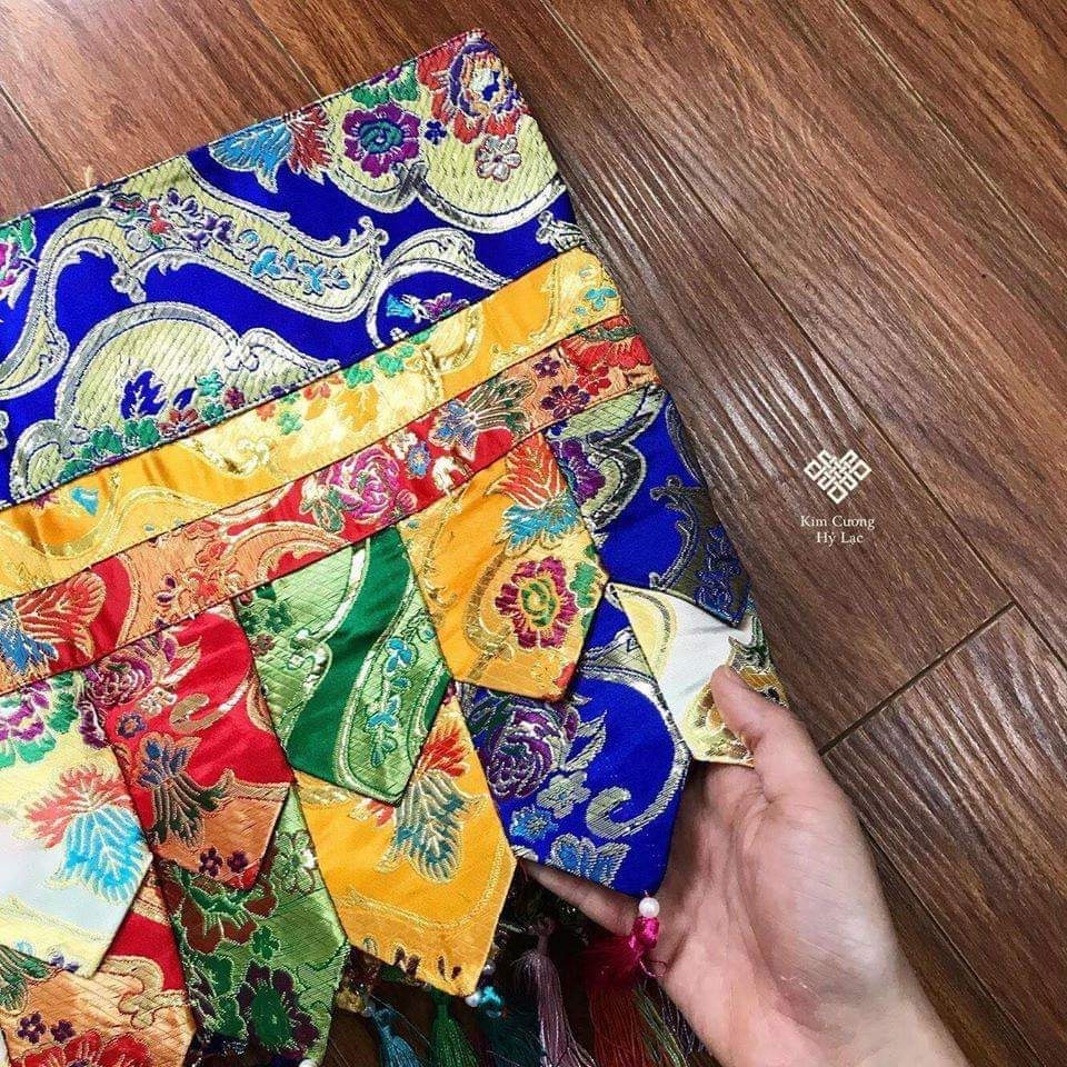 Rèm Quây Ban Thờ Ngủ Sắc 2 Tầng