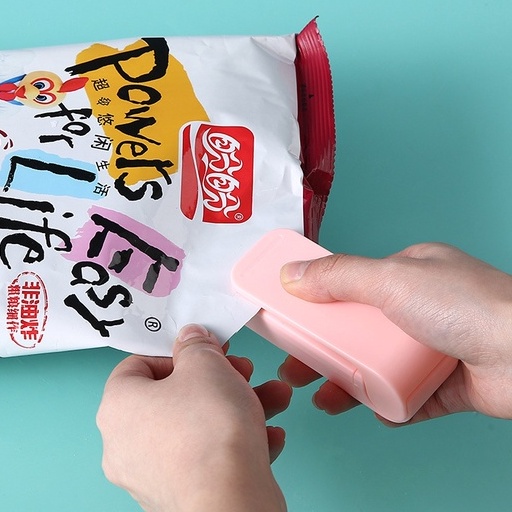 Máy Dán Túi Thực Phẩm Chống Ẩm Mini Cầm Tay Snack Sealer Máy Niêm Phong Tươi Máy Hàn Miệng Túi Ni Lông Máy Hàn Miệng Túi Chống Ẩm Nhà Bếp Máy Hút Chân Không Bảo Quản Thực