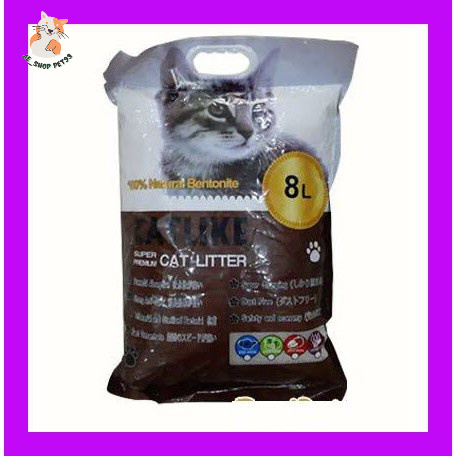 CAT LITTER Cát vệ sinh cho mèo - Cát vệ sinh khử mùi diệt khuẩn cho mèo CATLIKE 8L