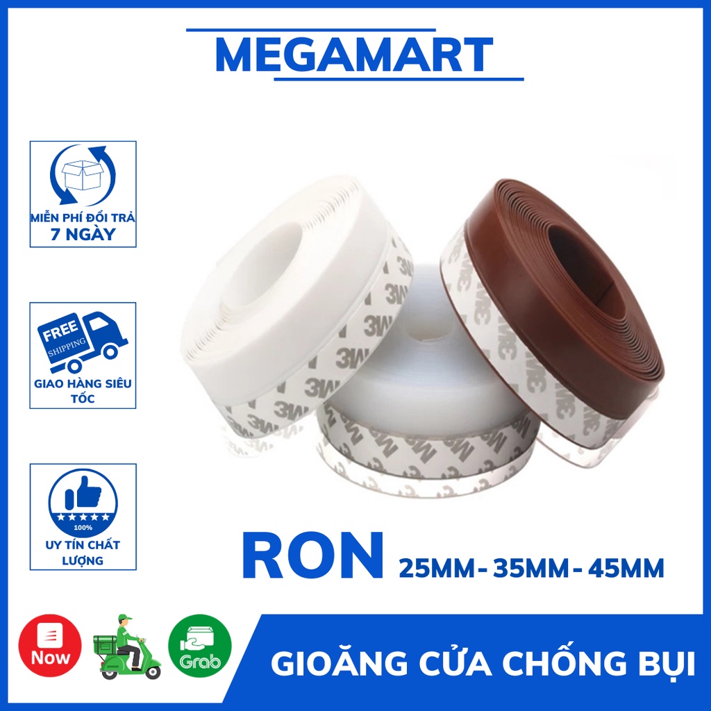 Gioăng dán chân cửa chắn khe hở.gioăng cao su, chống côn trùng giữ nhiệt máy lạnh điều hòa size 253545mm - MEGAMART