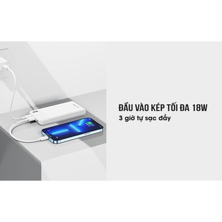Pin sạc dự phòng 10000mah 20w remax rpp-287
