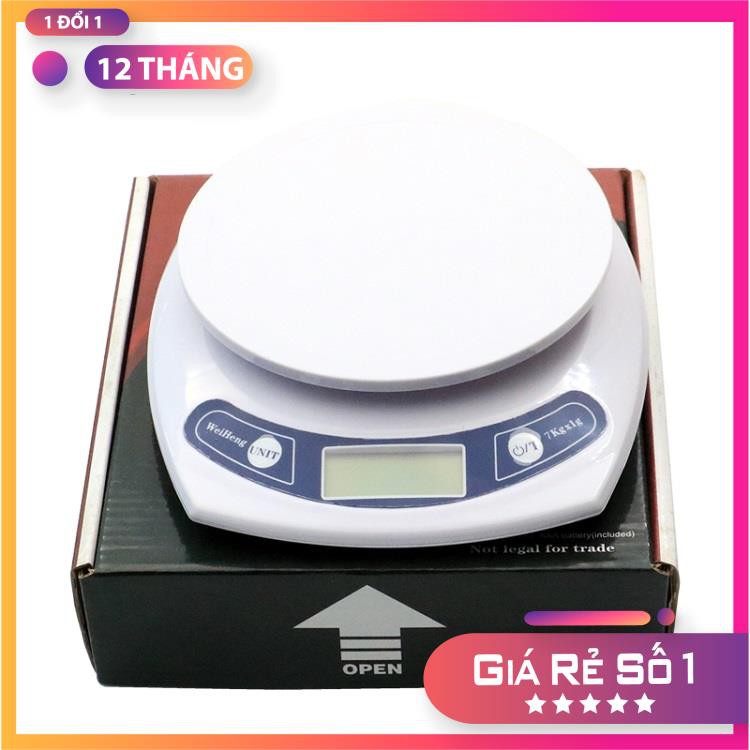 Cân tiểu ly điện tử nhà bếp 7kg/1g WH-B06 ( CÂN SIÊU BỀN, ĐỘ CHÍNH XÁC CAO )