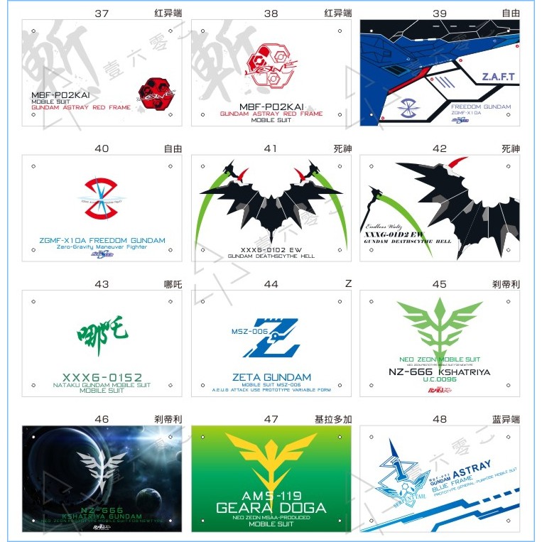 Chân đế action base logo mô hình mika các loại MG HG RG SD (sp không kèm chống base)