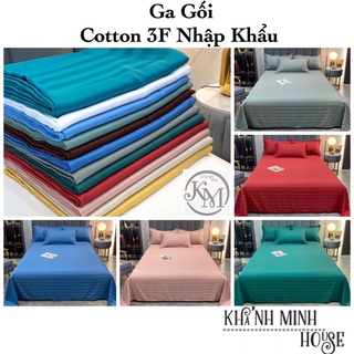 Ga gối cotton 3f nhập khẩu
