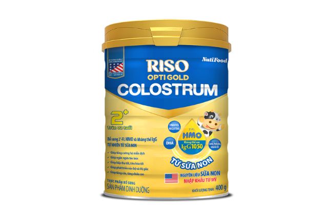 Sữa RISO OPTI GOLD COLOSTRUM 0+/1+/2+ 800g