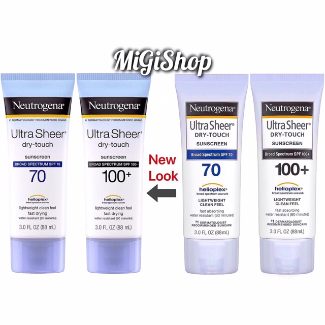 [Hàng Mỹ] Kem Chống Nắng Body Neutrogena Ultra Sheer Dry Touch SPF70-100+ 88ml | BigBuy360 - bigbuy360.vn