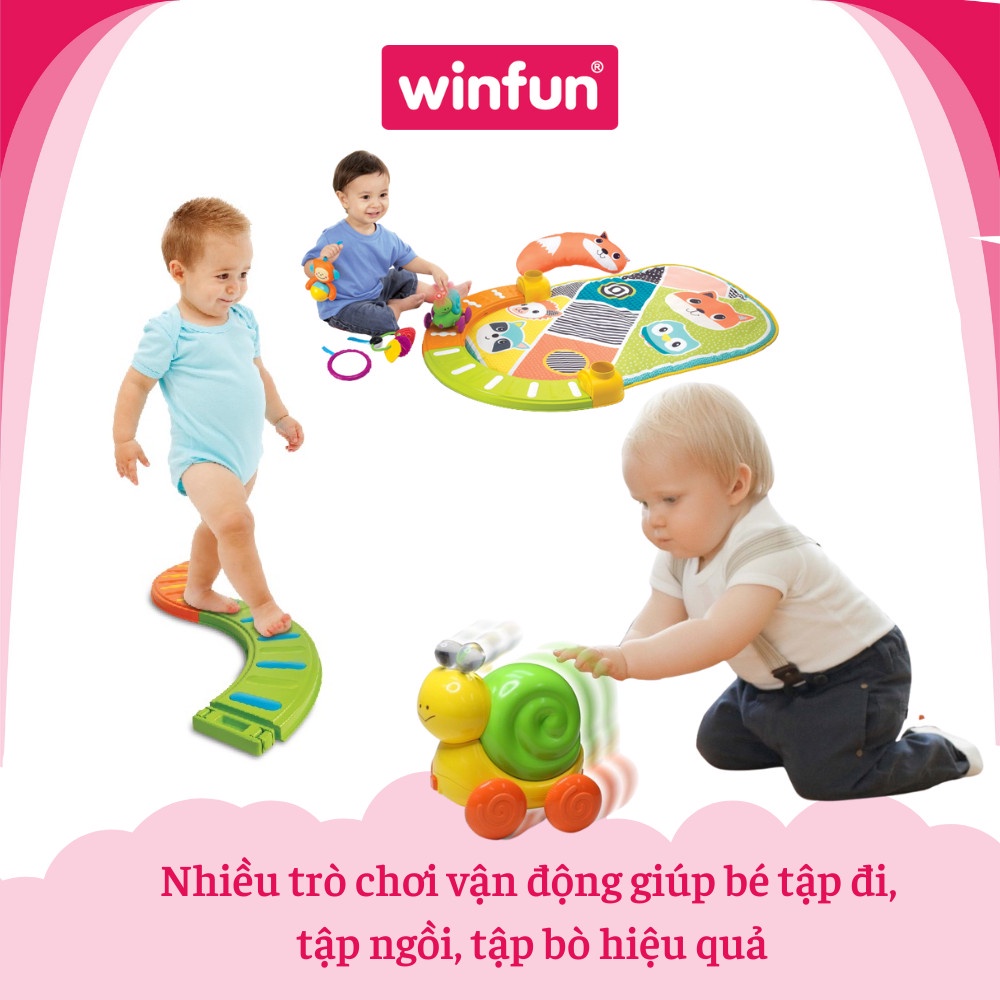 Thảm nằm chơi cho bé tập với - tập bò - B KIDS 4897 - Infantino