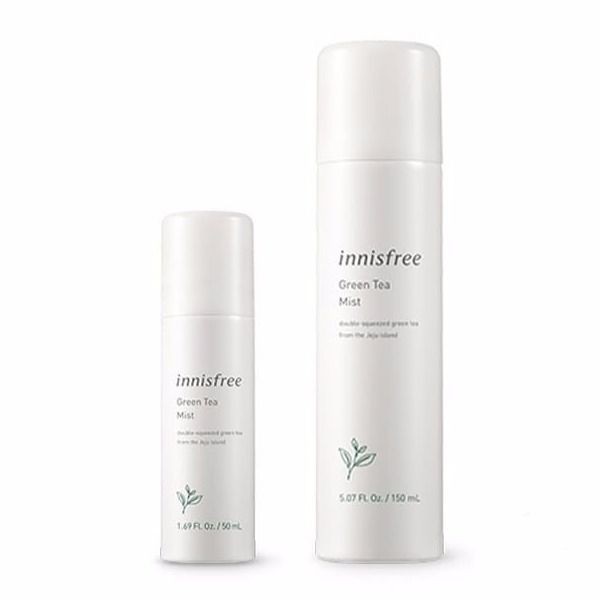 NƯỚC XỊT KHOÁNG TRÀ XANH INNISFREE green tea mineral mist 50ML +150ML