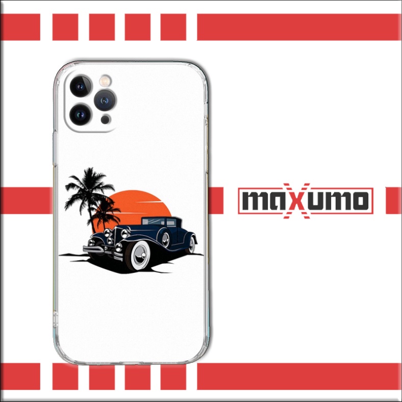 Ốp lưng IP xe cổ bên cây dành Iphone 6 7 8 X XR XS SE 11 12 13 PLUS PRO PROMAX LRT220589
