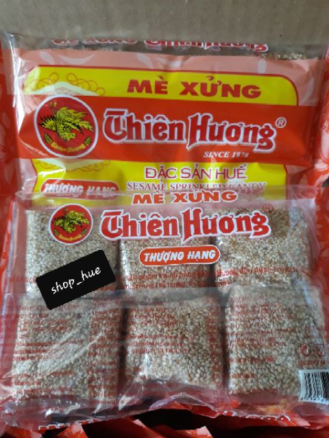 Mè Xửng Thiên Hương 450gr( 10 gói) _ đặc sản Huế chính hiệu