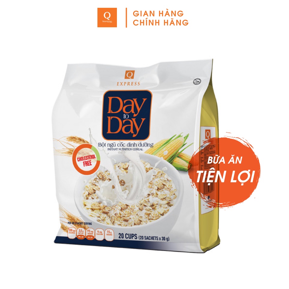 Ngũ cốc Trần Quang Day to Day (Bịch 20 gói x 30gr)