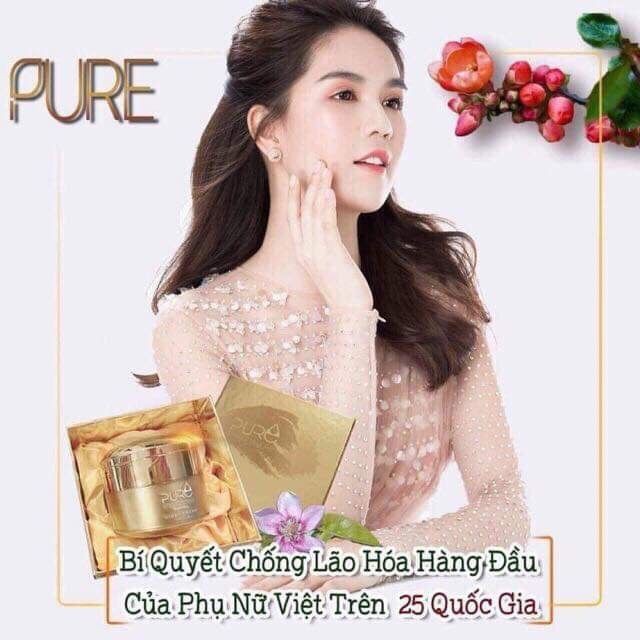 KEM MỘC QUA - KEM PURE NIGHT CREAM [Hàng Chính Hãng]