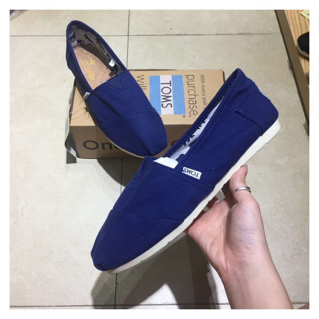 Giày TOMS NAM vải đế cao su thời trang_L1