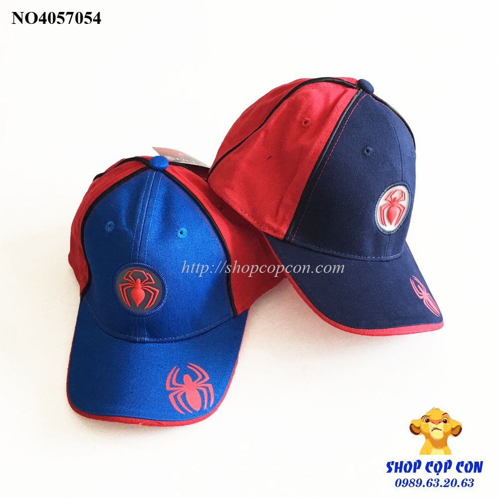 Nón kết bé trai thêu nhện