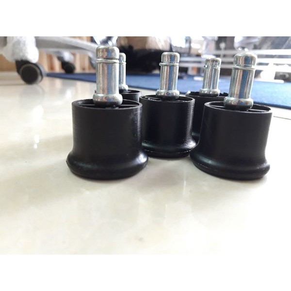 Nút chân cố định thay thế bánh xe ghế xoay Hòa Phát