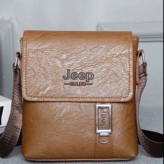 Freeship 99k TQ_Túi da đeo chéo Jeep nam