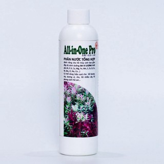 Phân nước hồ cá thủy sinh All in One Pro 230ml