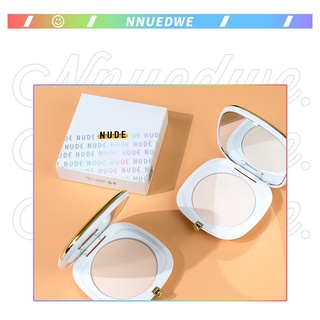 Phấn phủ dạng nén NUDE kiềm dầu chống thấm nước, tạo lớp make up hoàn hảo🥑🥑 có kèm cọ