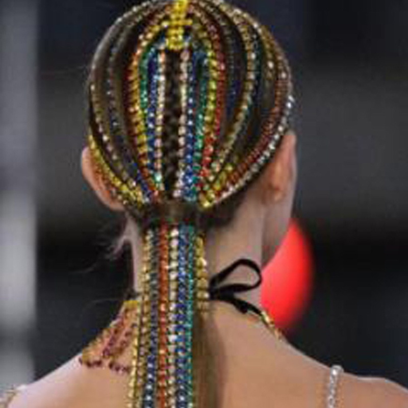 Mũ Múa Bụng Đính Hạt Cườm Thời Trang 1920s