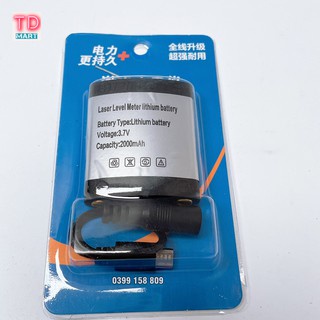 Pin máy bắn cốt, máy cân bằng laser 5 tia 3.7 - 4.2v pin thường