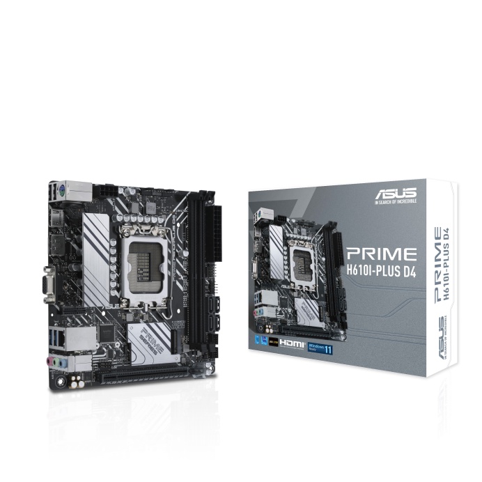 Bo mạch chủ ASUS PRIME H610I-PLUS D4 Mainboard Mini-ITX mới chính hãng