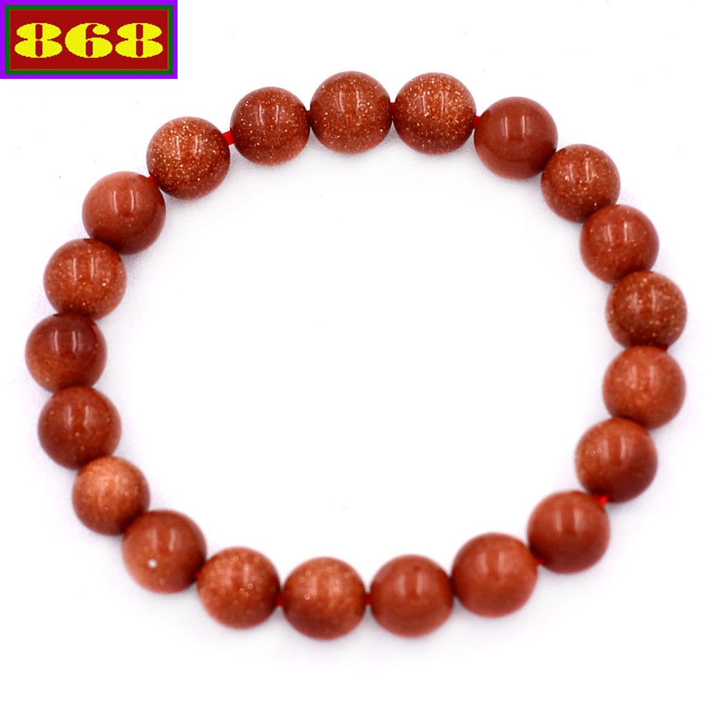 Vòng tay kim sa 8 ly 16 hạt VTKS8