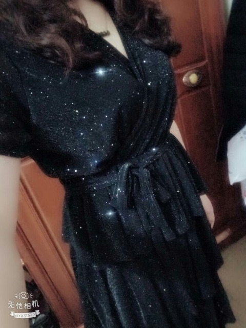 Váy kim tuyến -kèm ảnh thật  mã 170