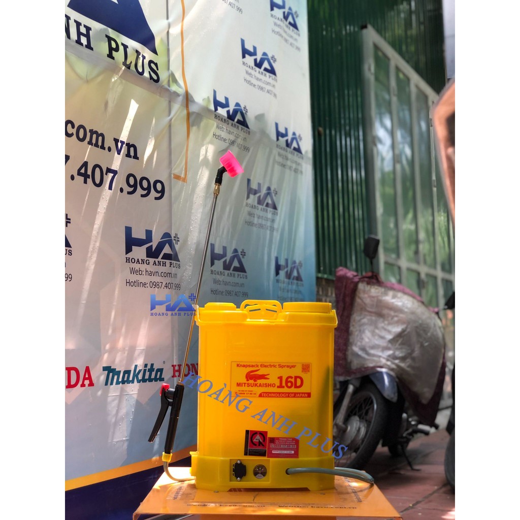 Bình Phun Xịt Điện 16L Mitsukaisho 16D